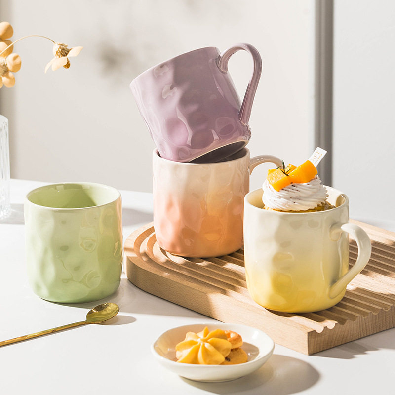 Underglaze cream style ceramic tableware, light luxury home use, high appearance level bowl, plate, vegetable plate DIY combination bowl and chopstick set pic 36