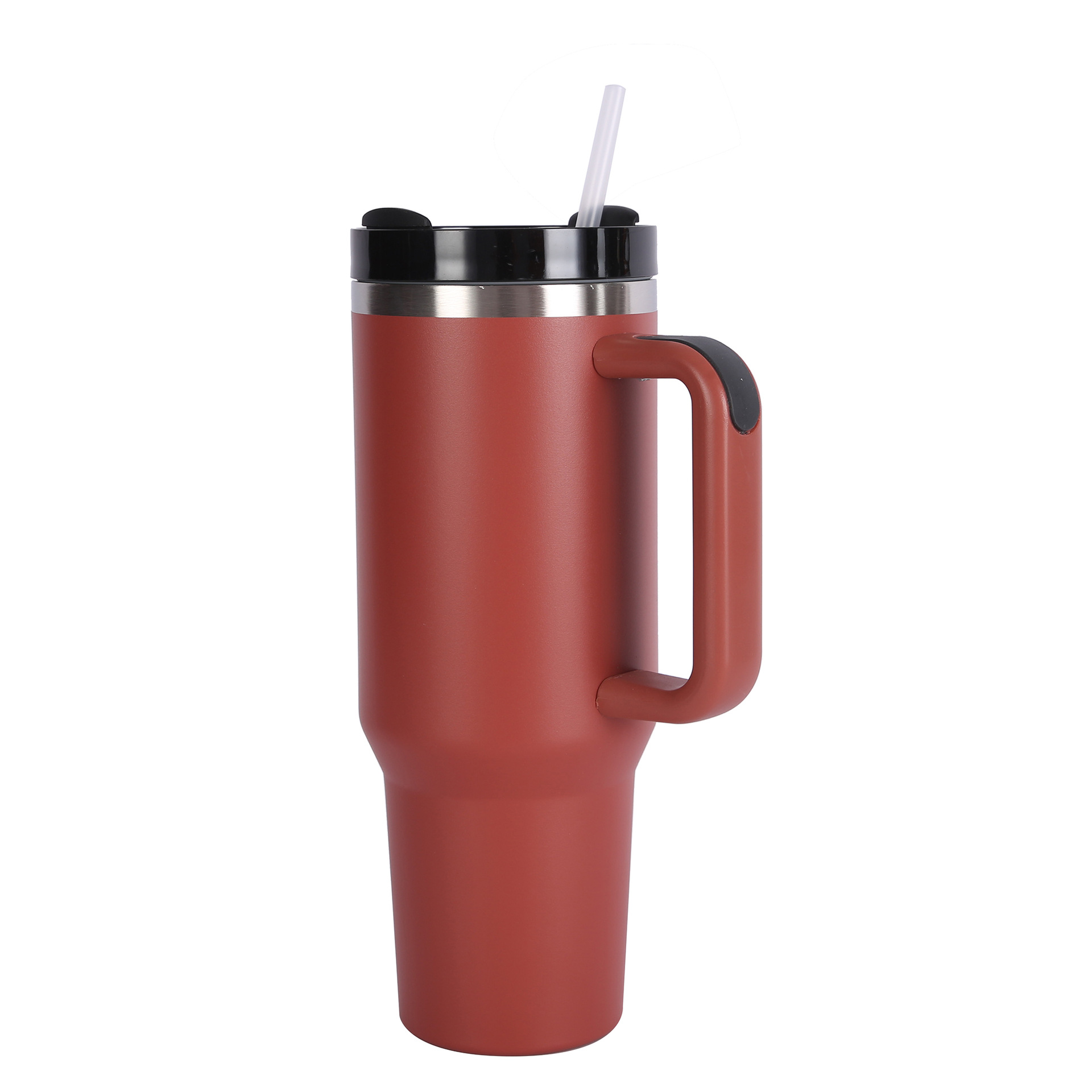 跨境40oz二代汽车杯冰霸杯304不锈钢保温杯带手柄吸管杯带吸管详情21