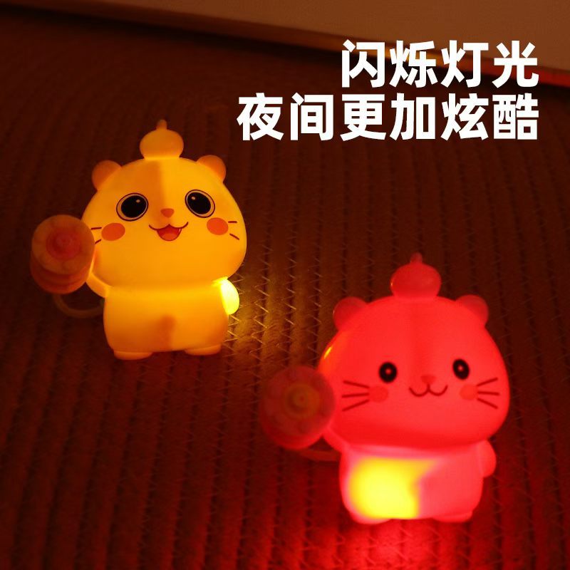 带灯光钥匙扣水枪玩具 回旋球机器狗儿童玩具 六区详情4