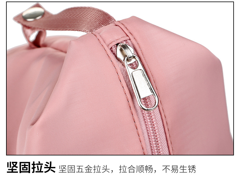 A new dry-wet separated luggage bag and a large-capacity multi-functional portable fitness bag that can be stored in a suitcase with a pull handle pic 31