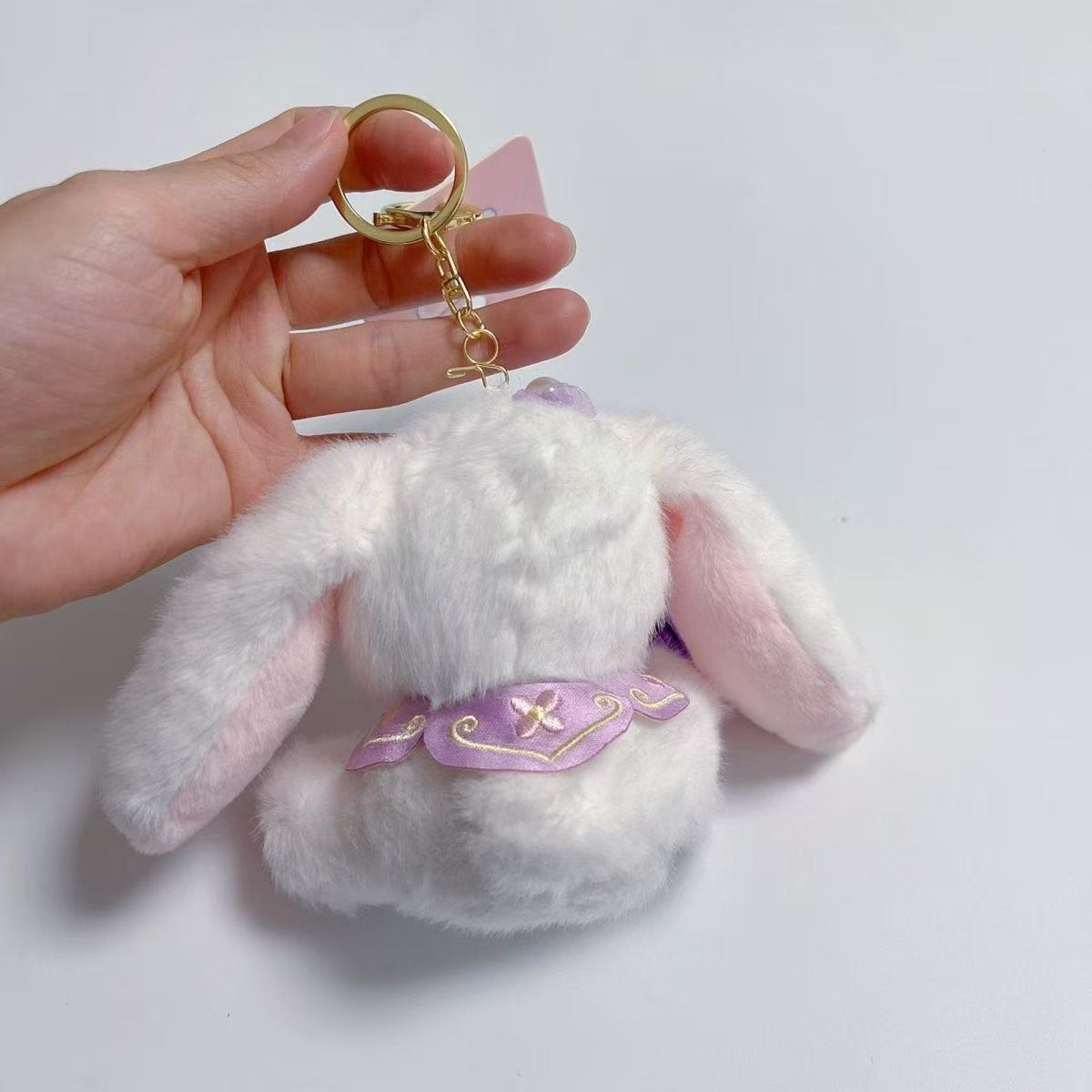 Chinese-style rabbit plush pendant, cute drooping ear rabbit, ancient-style doll bag hanging decoration, toy doll, keychain doll pic 10