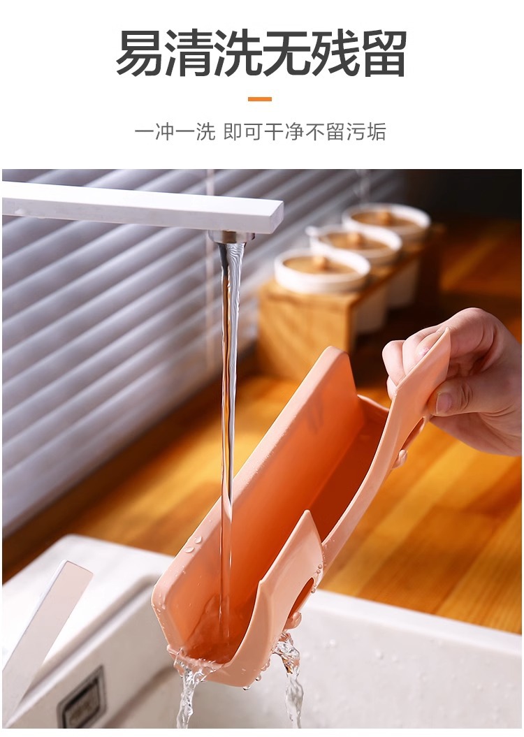简约锅盖架收纳架厨房多功能壁挂菜板架 免钉免打孔带挂钩厨房架详情12