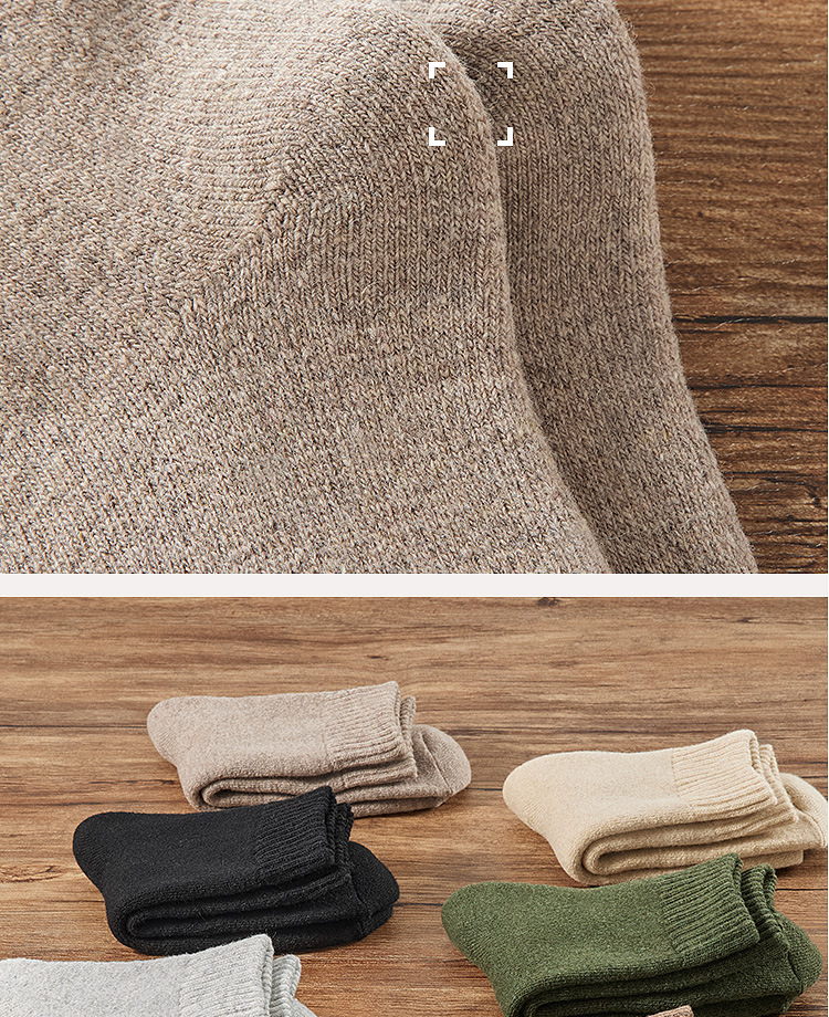 羊毛袜加厚袜子男冬季加绒超厚保暖男士中筒东北冬天特厚羊绒棉袜详情16