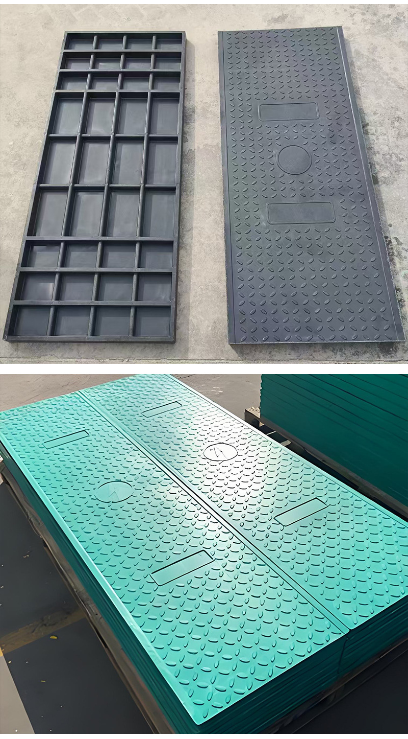 Composite resin cable trench covers, rainwater and sewage treatment trench covers, basement water channel covers, and drainage channel covers pic 12