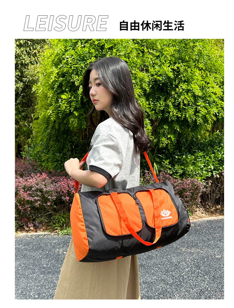 Yitu Warner Heim storage bag, large-capacity hand-held outdoor picnic bag, single-shoulder travel bag, fitness bag, luggage bag pic 18