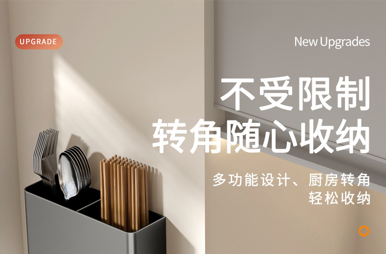 Light luxury kitchenware seasoning rack, carbon steel wall-mounted organization rack without drilling, multi-functional kitchen storage and shelving rack pic 7