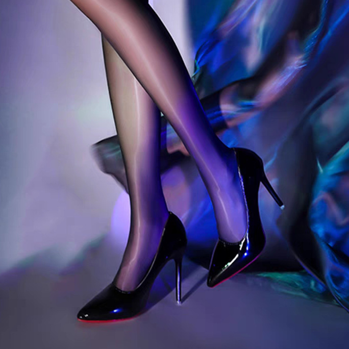 高跟鞋女单鞋高级感2025秋季细跟日常穿情趣床上调情性感炮鞋女详情5