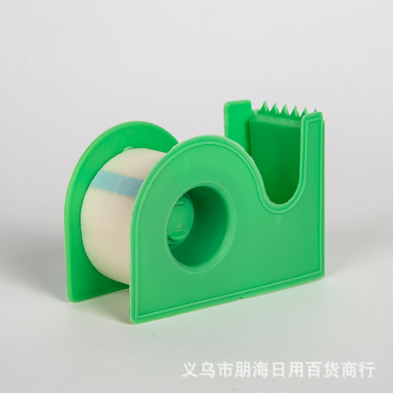 HY402 White non-woven tape (with knife holder)2.5cm*5m Ordinary non-woven tape is comfortable and breathable pic 7