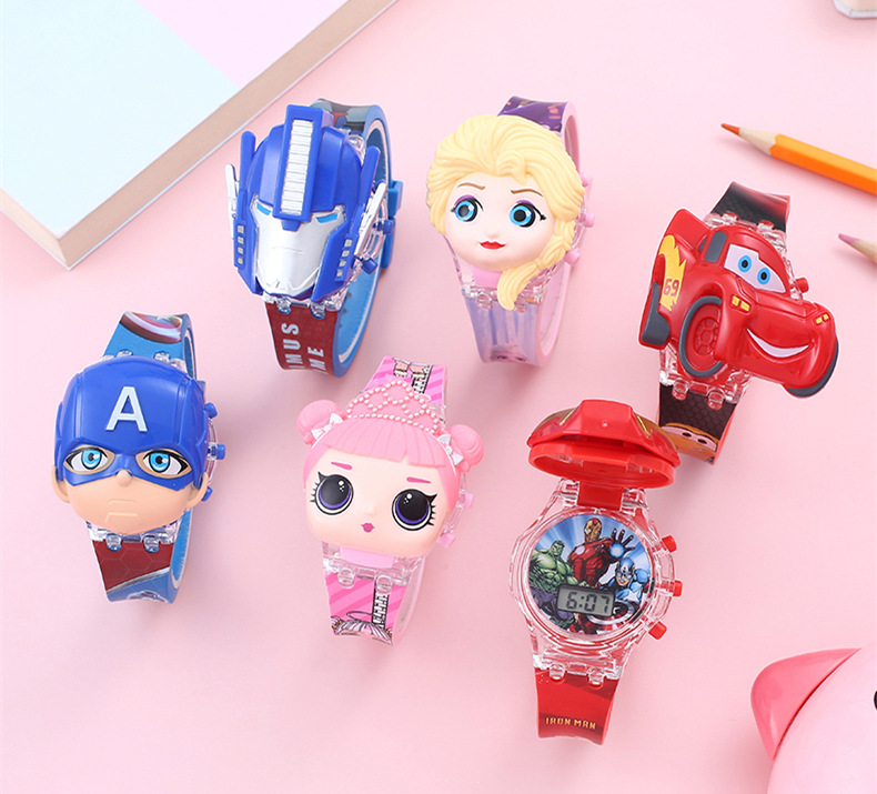 可爱少女心卡通KT猫学生手表闺蜜礼物三丽欧凯蒂猫电子手表高颜值详情11