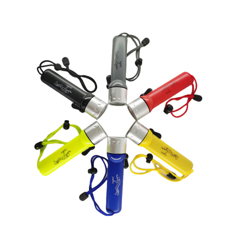 潜水手电筒5号电池深水下照明灯迷你便携户外远射防水强光手电筒详情4