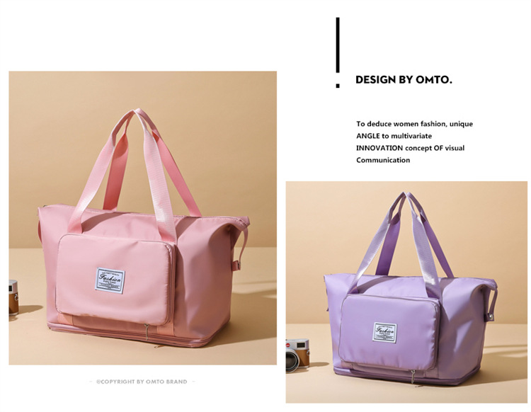 短途手提收纳包旅行包单肩大容量女男士小行李包袋健身出差待产详情25