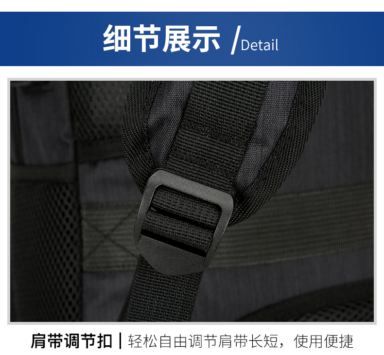 Customized cross-border business backpacks, large-capacity computer backpacks wholesale, usb multi-functional water-resistant backpacks pic 20