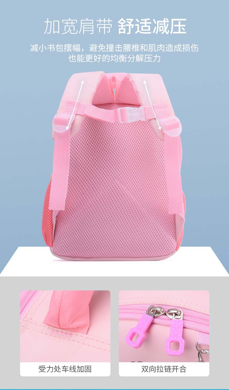 书包幼儿园男女童新款外贸卡皮巴拉书包轻便大容量休闲水豚双肩包详情6