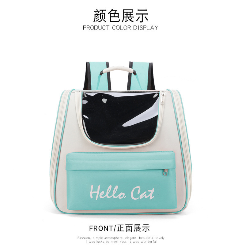Pet bag water repellent for cats going out, fashionable and versatile backpack, space capsule for cats and dogs pic 22