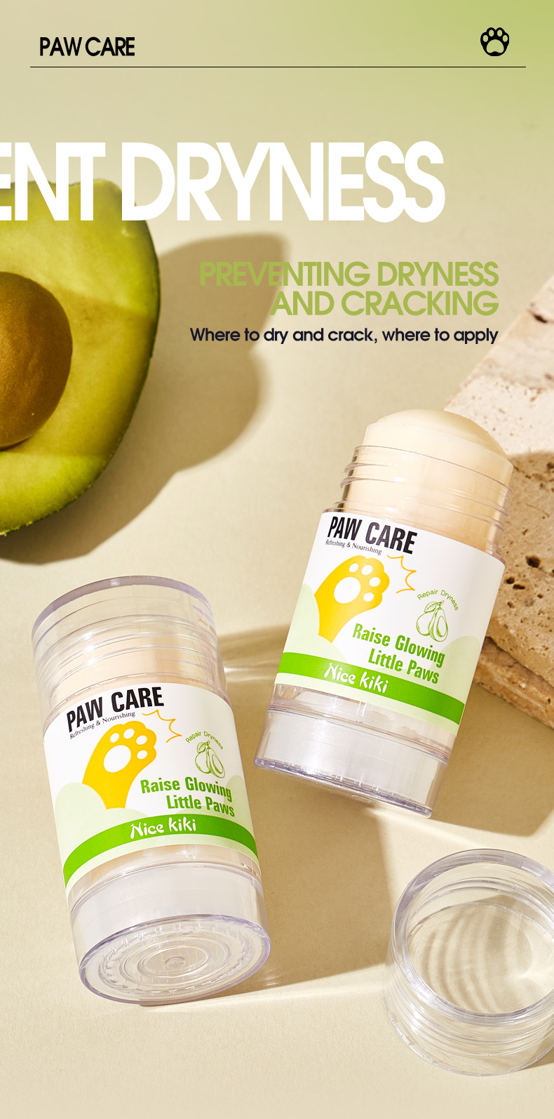 跨境专供宠物护足膏猫咪爪子防干裂狗狗脚掌肉垫护理润足霜批发详情10