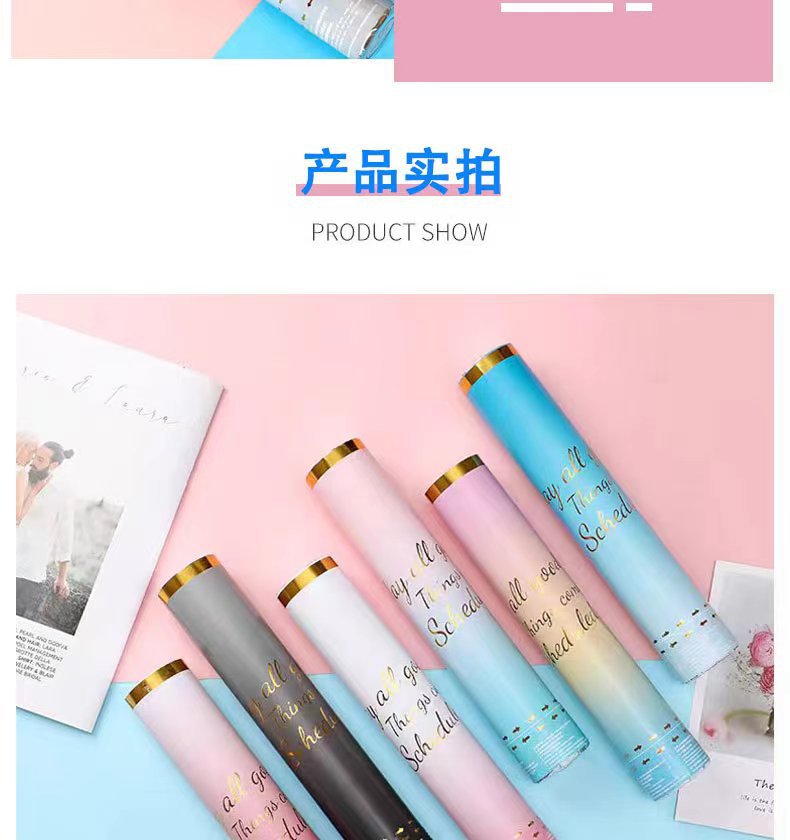 手持小礼花礼炮筒马卡龙礼花筒直播间用礼花派对生日酒吧喷花筒详情11