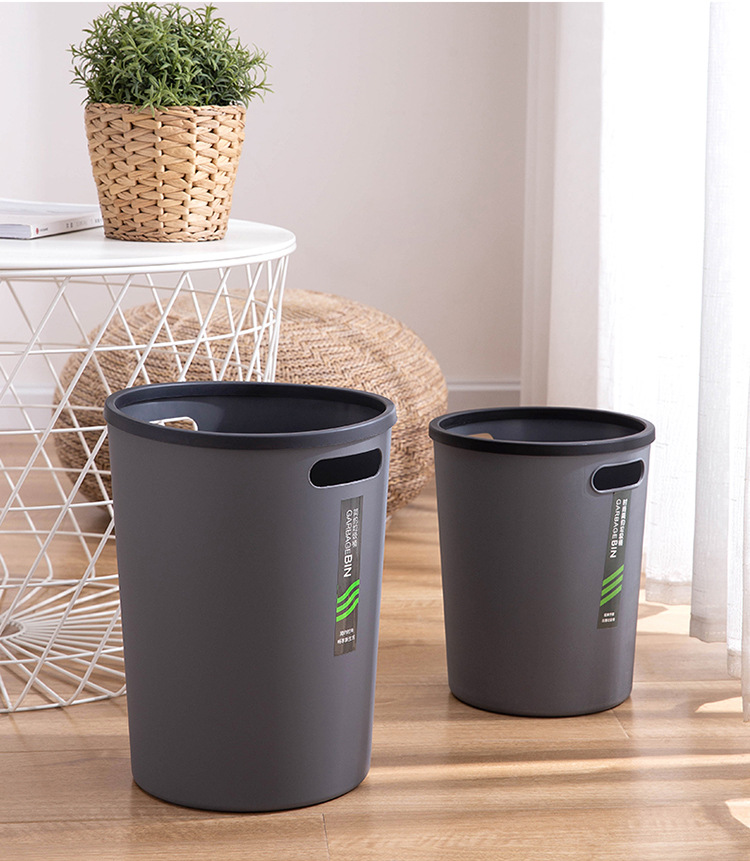 可印刷logo垃圾桶环保材质带提手分类垃圾筒家用客厅厨房厕所纸篓详情17