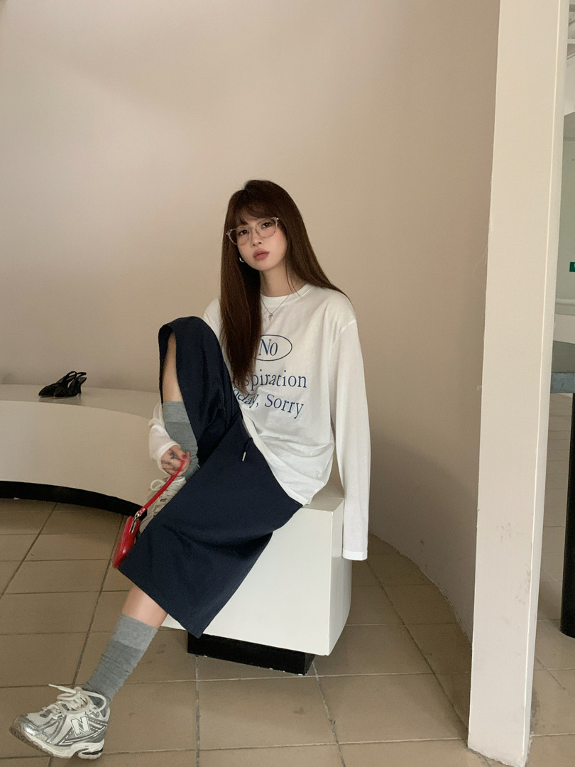 衣天堂出游季天丝防晒罩衫女春夏内搭宽松慵懒感chic韩系长袖T恤详情15