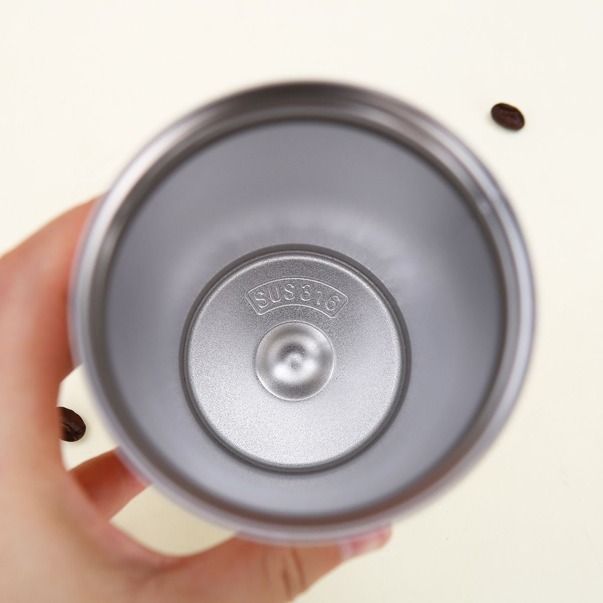 新款铃兰花316不锈钢咖啡杯陶瓷内胆保温杯大容量高颜值礼品水杯详情11