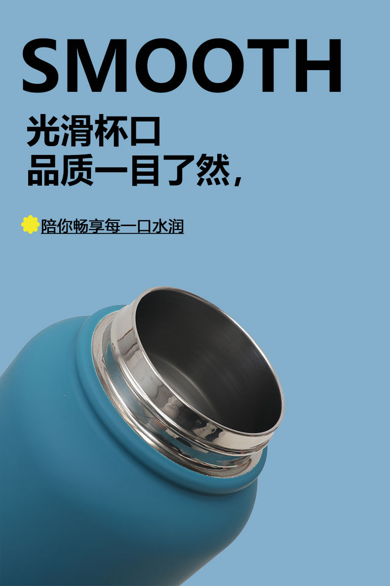 New cross-border 1L American insulated cup, large-capacity wide-mouth insulated cup, portable outdoor vacuum sports water bottle and water cup pic 8