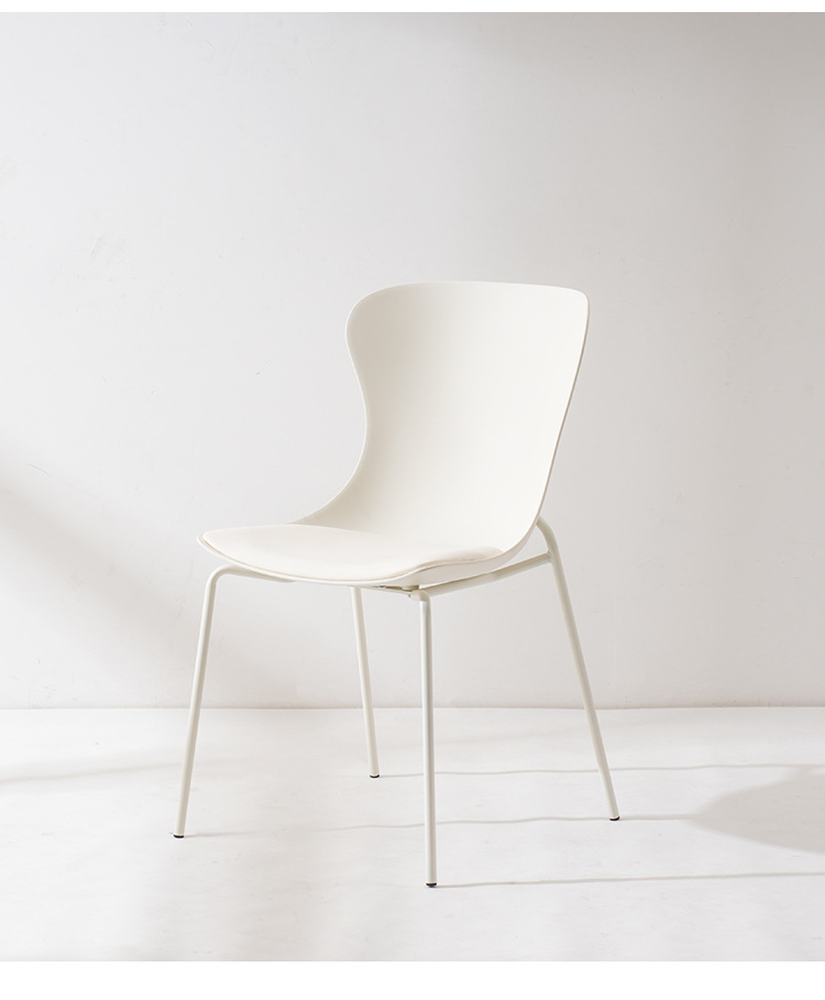 家用餐椅北欧星辰简约设计师彩色餐厅靠背吃饭椅子网红甜品店洽谈椅详情2