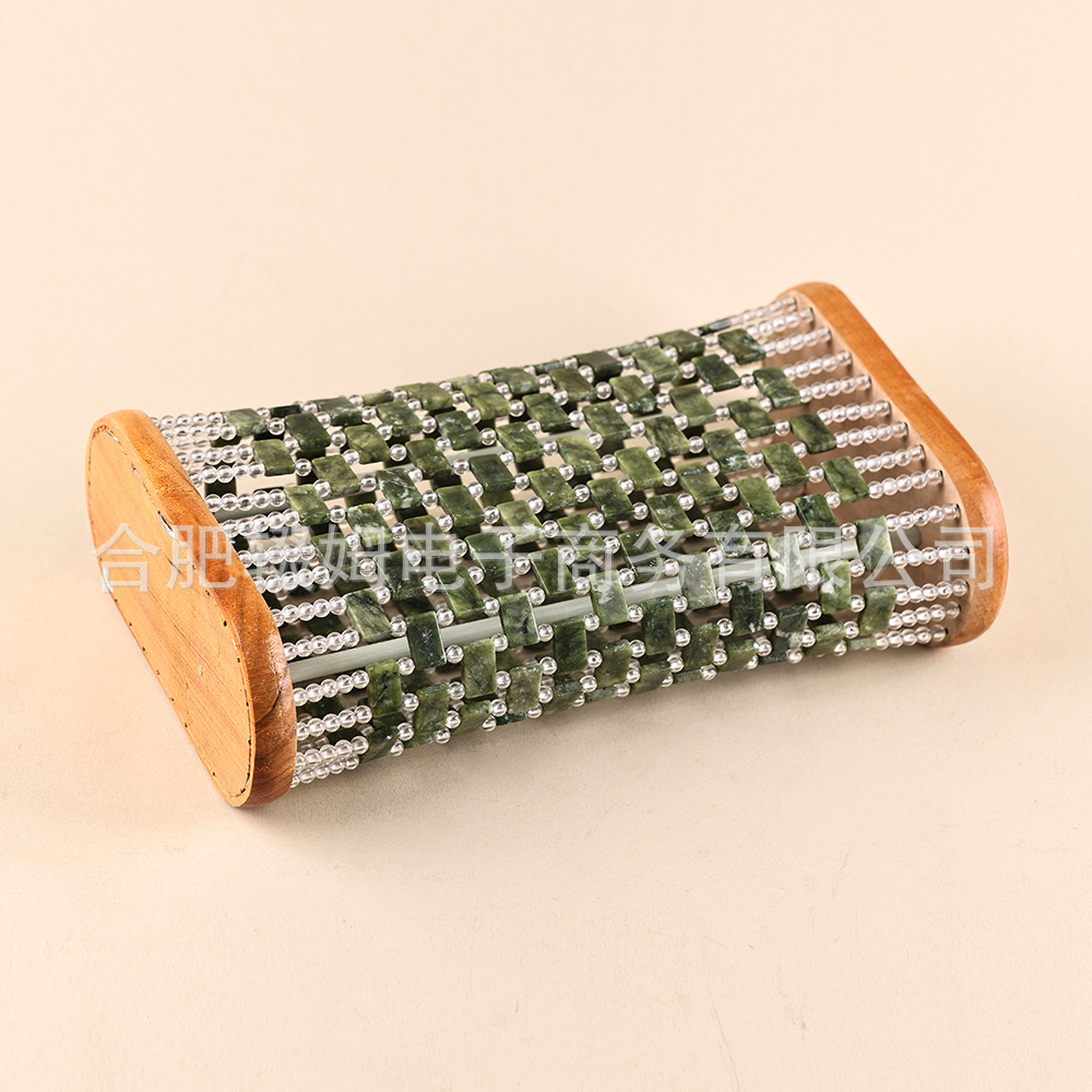 玉石保健枕天然玉石空心枕岫玉颈椎枕保健玉枕夏凉冰凉降温夏季凉席枕详情14