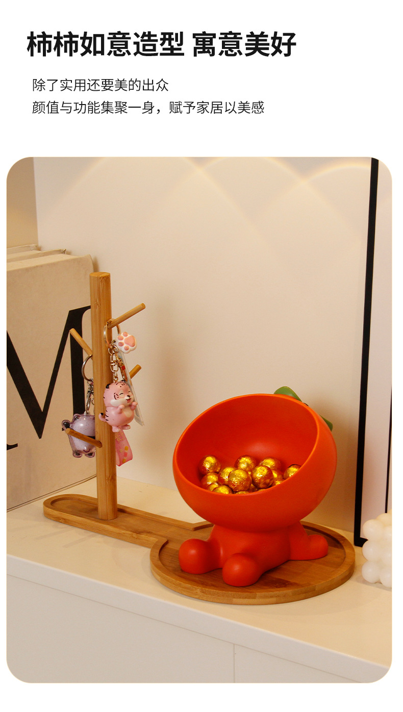 Cute cream-style, everything goes well. Key storage for the entrance hall, home decorations, and a fruit plate for the living room pic 3