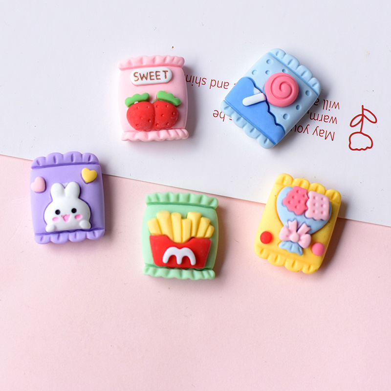 Wholesale of simulated corn bread, cookies, popsicles, resin accessories, crocs, food toys, diy materials, pj1137 pic 22