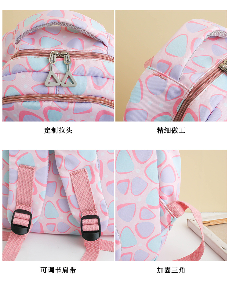 Wholesale of lightweight schoolbags for girls in primary and secondary schools, large-capacity bags for students in grades 3 to 6 on campus, and backpacks for girls pic 25