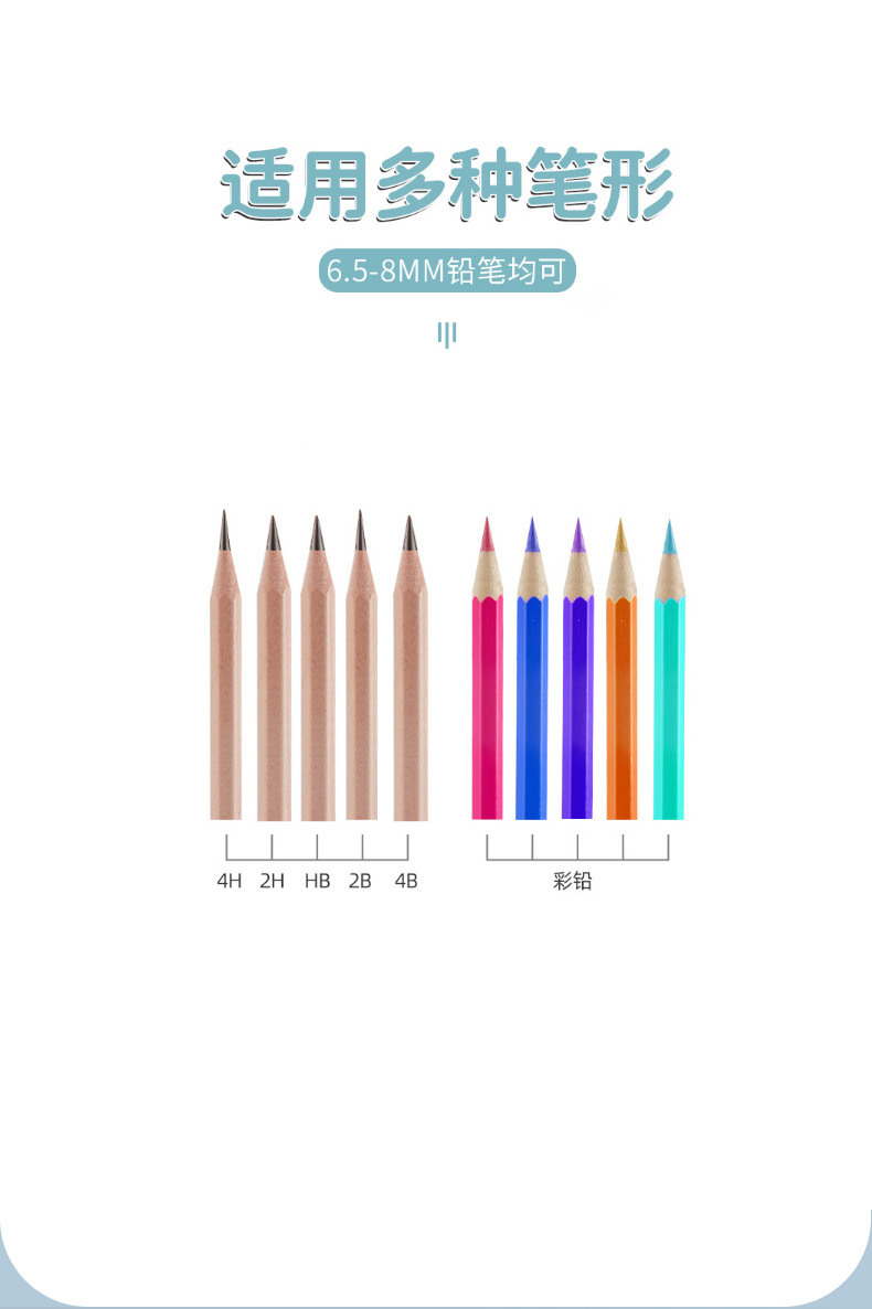Cross-border manufacturer customized cartoon student learning pencil sharpener robot series shaped pen sharpener creative wholesale pic 3