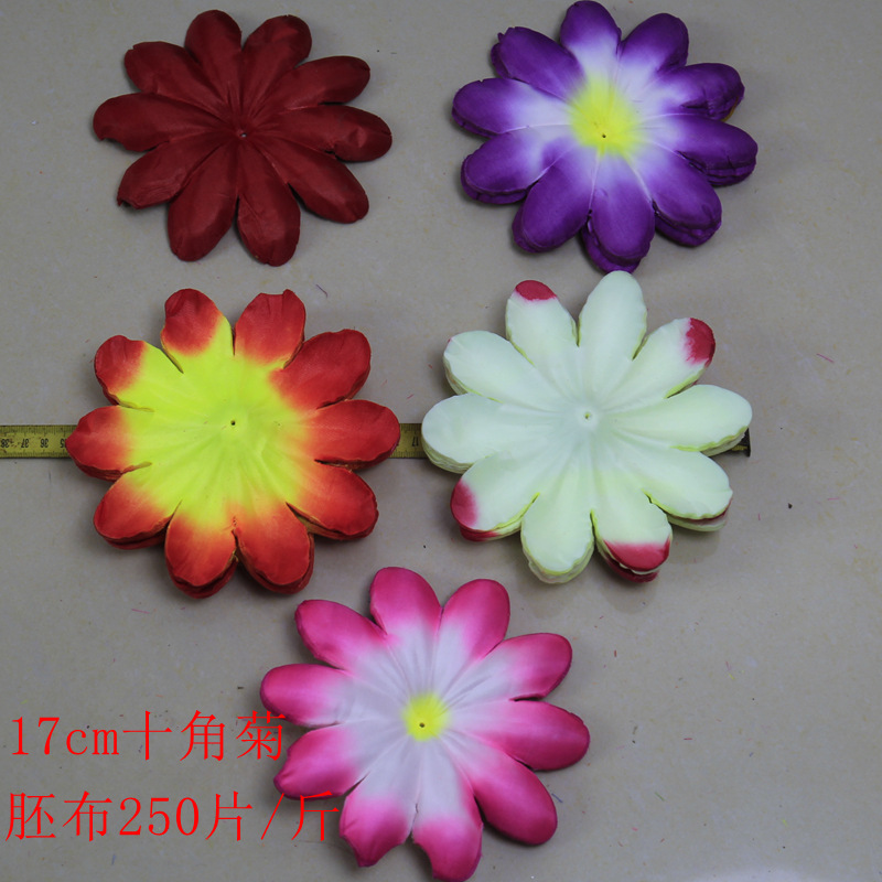 义乌清明节花片材料仿真菊花瓣管菊管菊仿真绢花人造康乃馨无纺布详情21