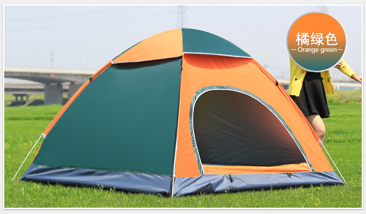 手抛帐篷户外野营折叠全自动帐篷3-4人沙滩简易速开双人厂家批发详情23