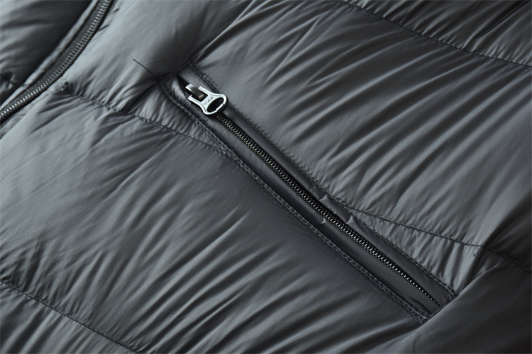 抗寒90鹅绒可收纳600蓬松度春秋新款男立领防风轻薄羽绒服外套详情17
