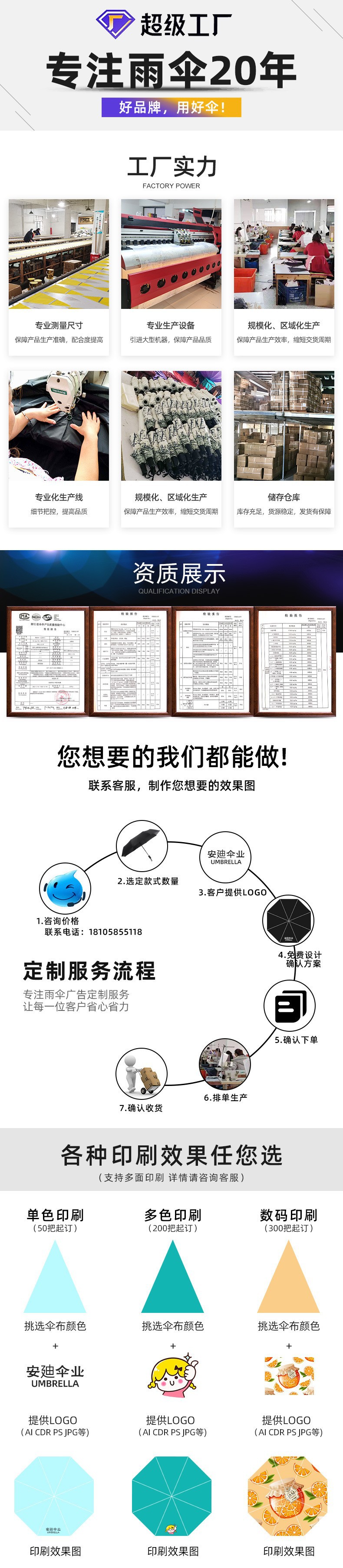 批发现货雨伞24骨反向大号自动伞定制男士防晒折叠晴雨伞广告礼品详情2