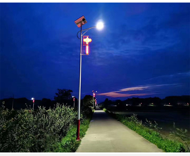 New rural 6-meter led solar street lamp factory outdoor waterproof garden lamp project lighting high-pole lamp street lamp customization pic 20