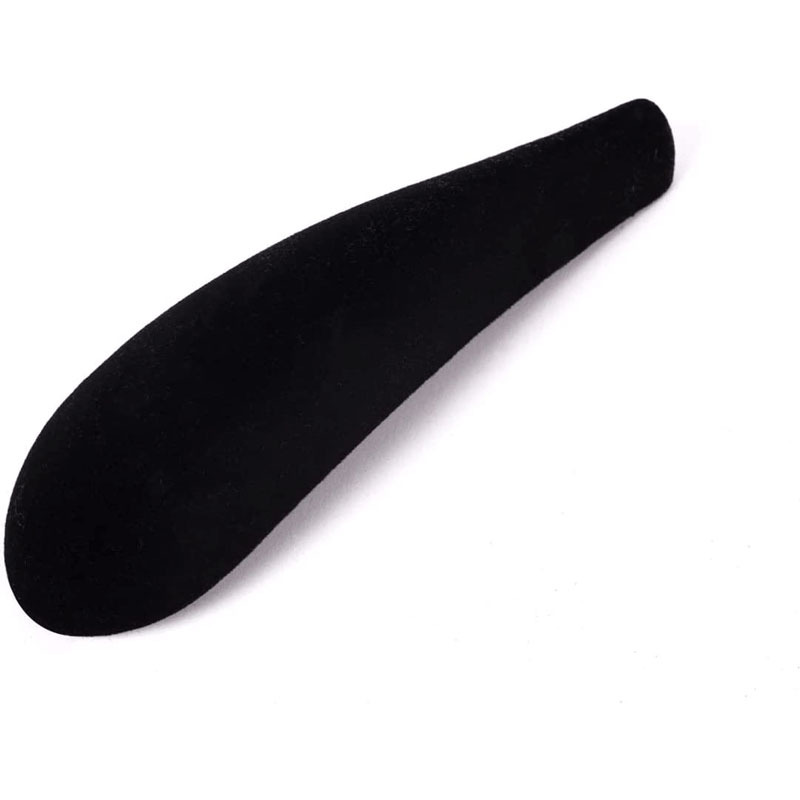 Anti-slip and anti-deformation hanger shoulder pad, shoulder shaping hanger accessories, black thickened and widened flocking hanger shoulder support pic 23
