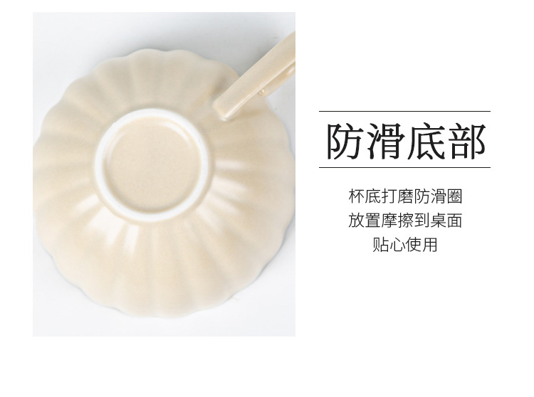 Retro American espresso, exquisite and simple coffee cup set, ceramic ins style, Nordic home red tea cup, latte art cup pic 15