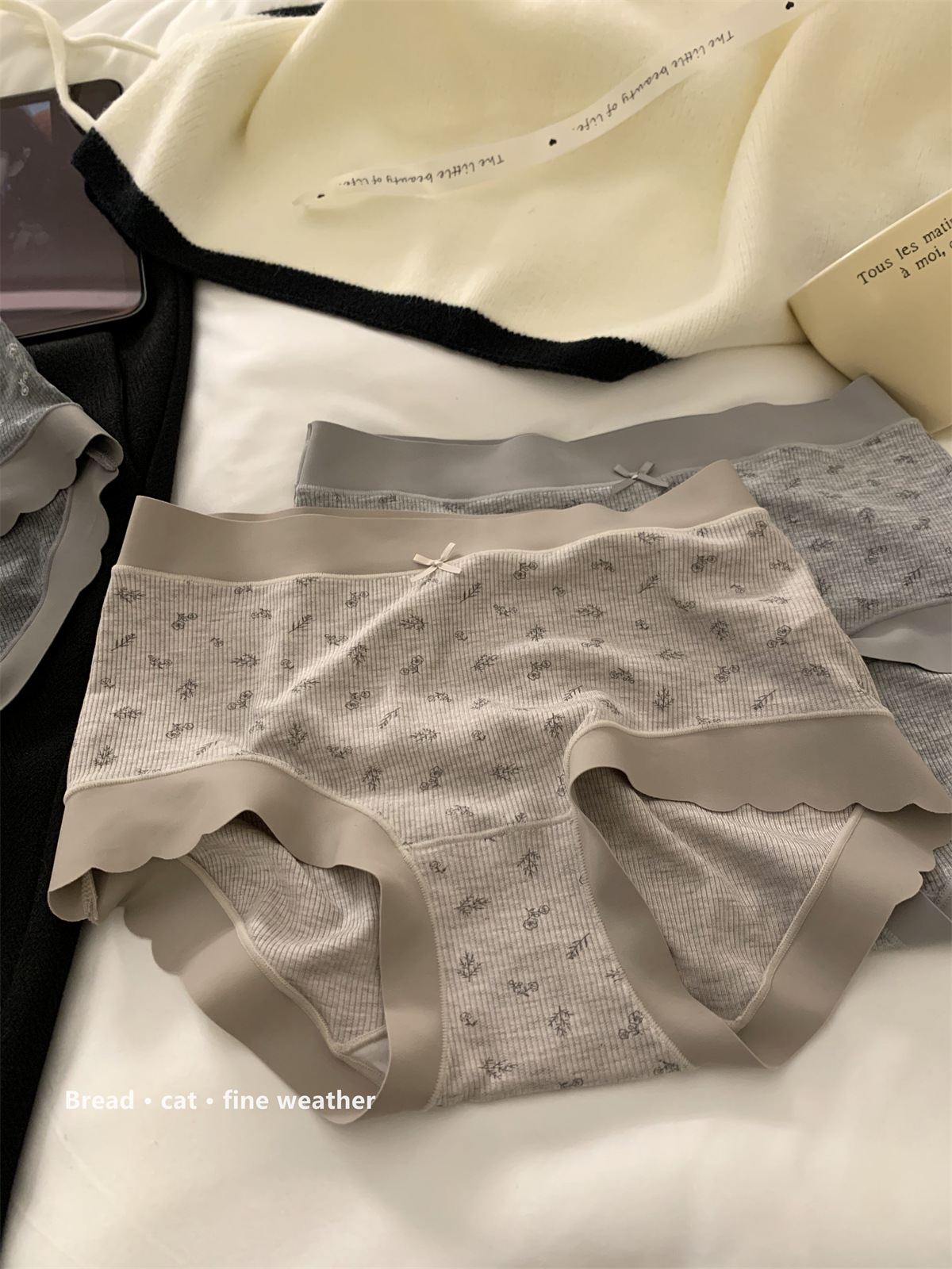 无痕内裤女生纯棉全棉抗菌裆2025新款女士秋冬薄款透气女款三角裤详情10