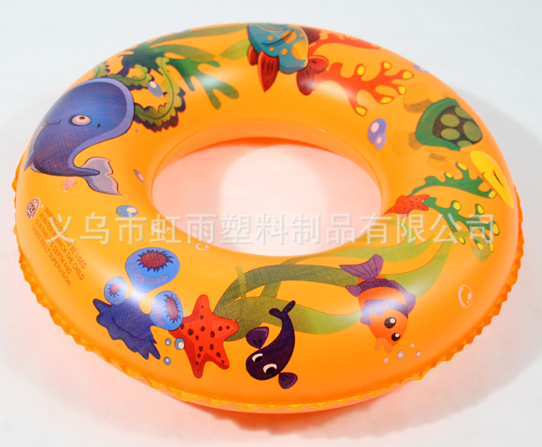 卡通儿童游泳座圈 婴儿游泳圈50-90麻纹圈儿童腋下浮圈救生圈详情22