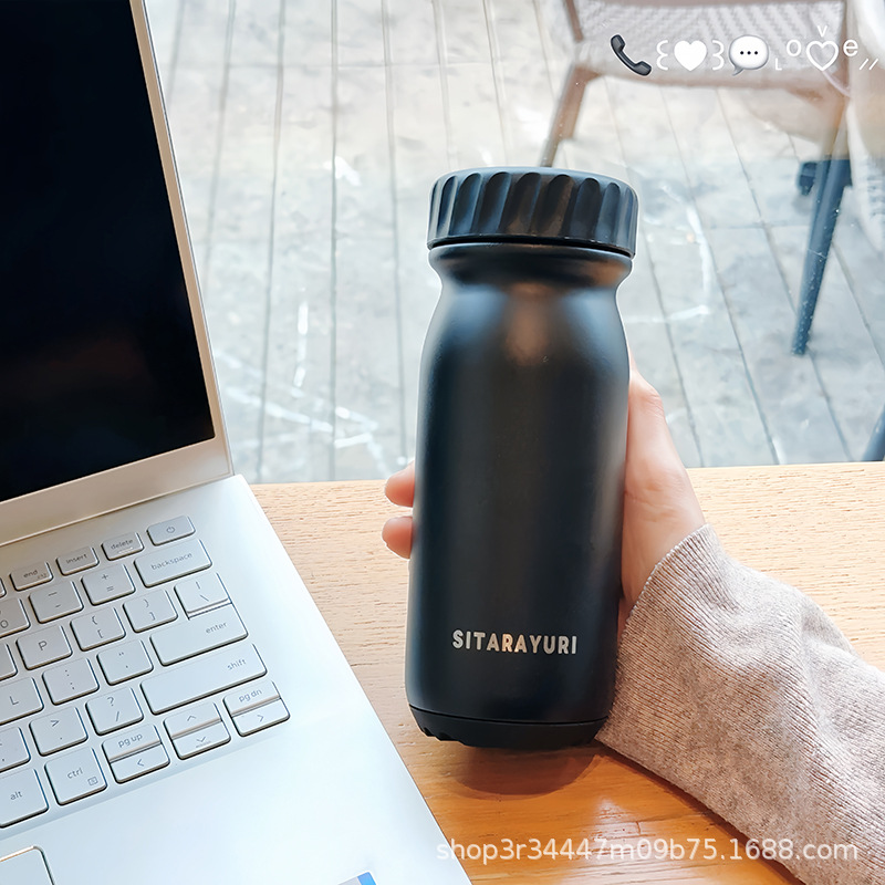 New outdoor lightweight portable insulated cup, ultra-light water cup gift wholesale, fashionable, high appearance level, portable sports pic 6