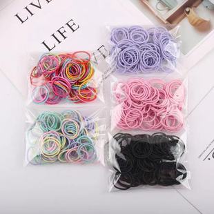 Two-yuan store general merchandise with free shipping, 1-2 yuan small items, Korean version basic high-elasticity thick hair band headwear factory direct sales pic 12
