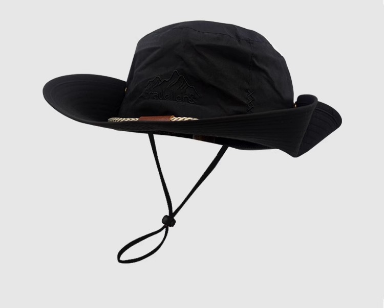 Big-headed sun hat, 2024 new style mountaineering hat, plus-size fisherman hat, outdoor western cowboy hat, large sun hat pic 33