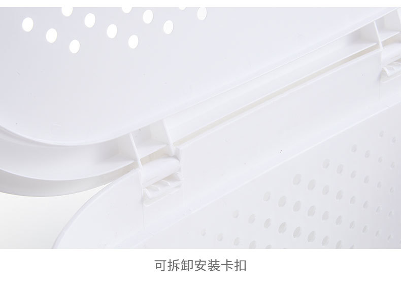 家用大号带盖脏衣篮塑料日式浴室手提洗衣篮玩具置物收纳篮脏衣篓详情12