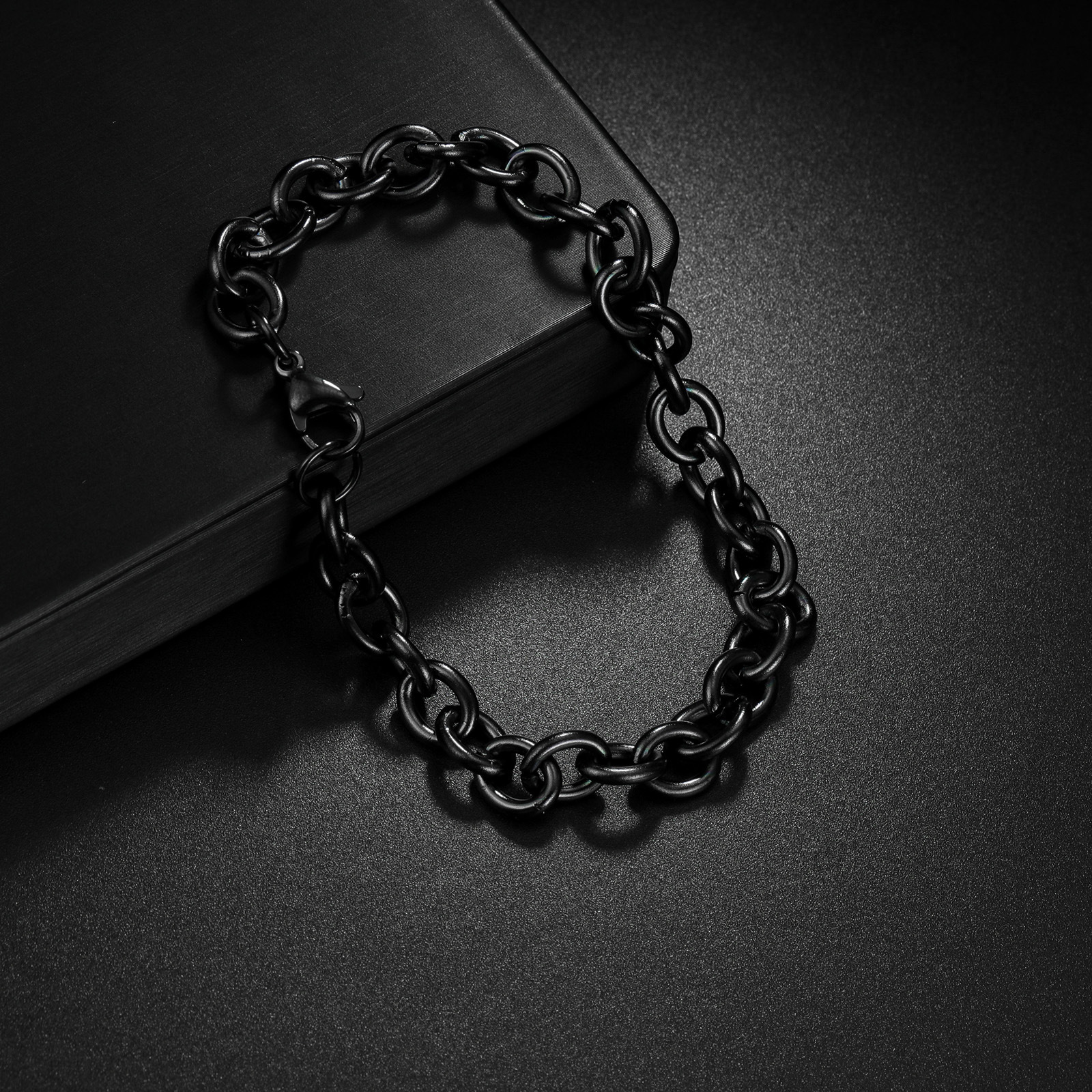 Cross-border best-selling items such as bracelets, anklets, O-shaped titanium steel clothing chains, and cross-border hip-hop accessories are selling well on Amazon pic 6