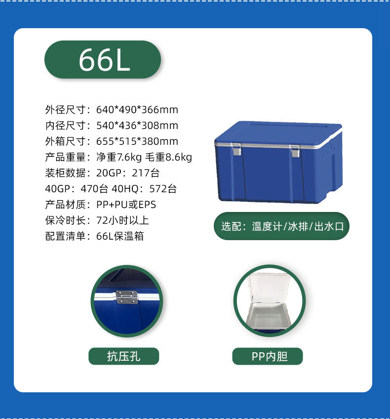 保温箱户外便携冰块摆摊露营家用车载冷藏箱食品饮料冷冻保鲜冰桶详情23