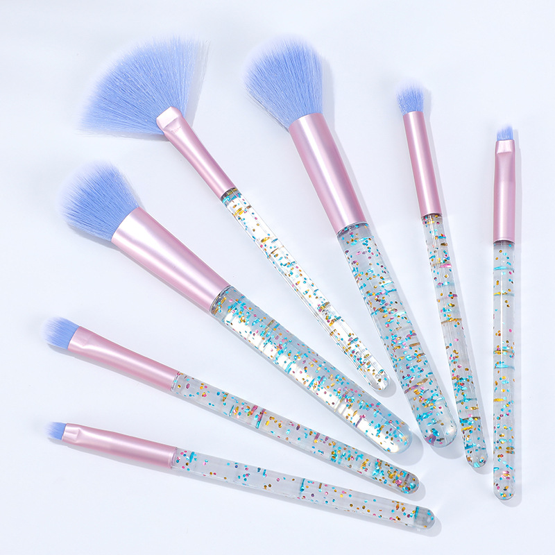 新款7支幻彩化妆刷套装散粉修容眼影全套化妆刷时尚便携美妆工具详情10