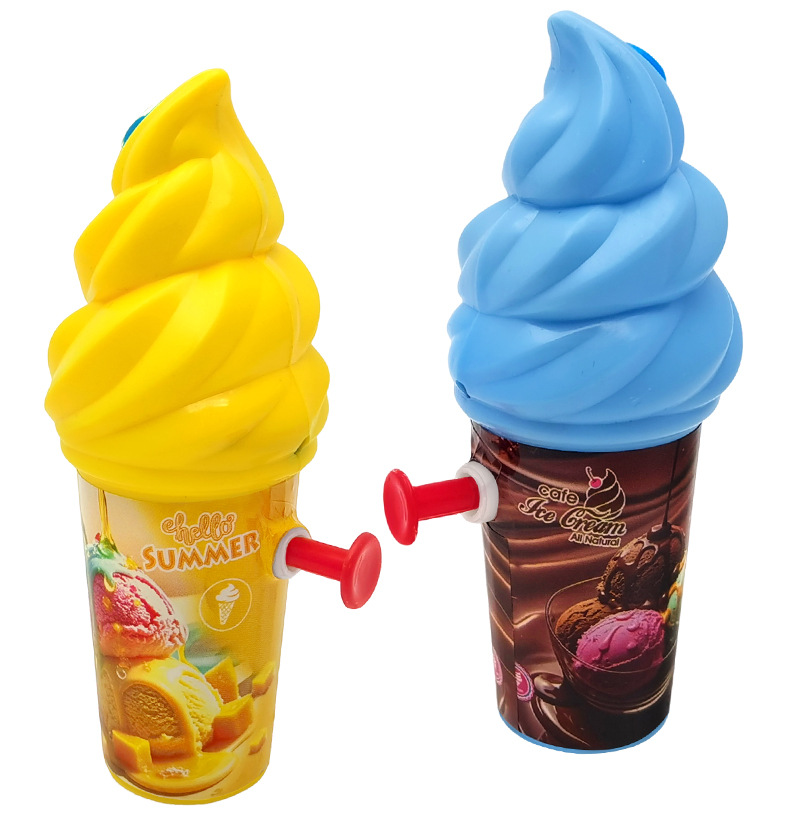 Simulated ice cream water gun, cross-border parody, creative Popsicle, ice cream water gun, gift toys, night market street stalls pic 15