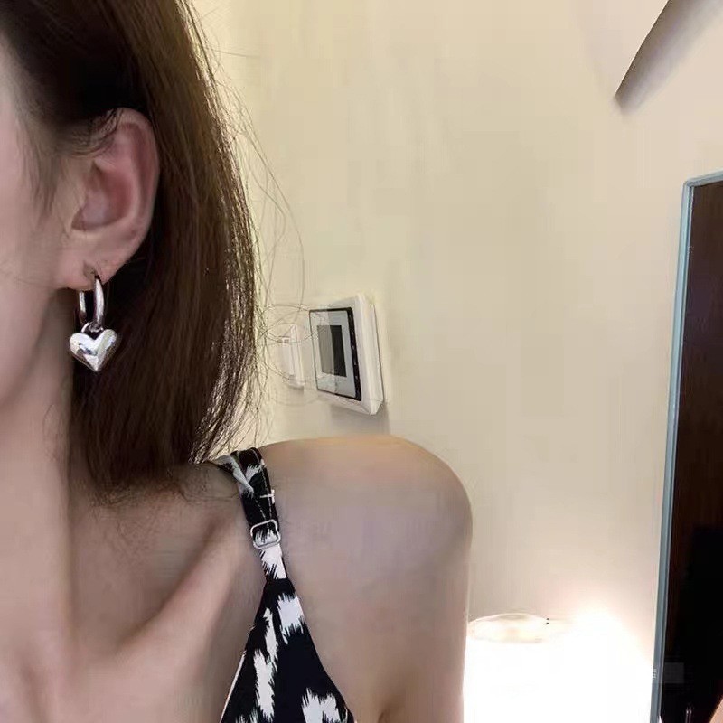 日韩精致简约耳圈爆款时尚百搭高级感素圈耳环气质通勤冷淡风耳扣详情56