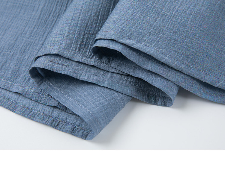 感气场系带收腰连衣裙2025夏季新款圆领A字连衣裙详情31