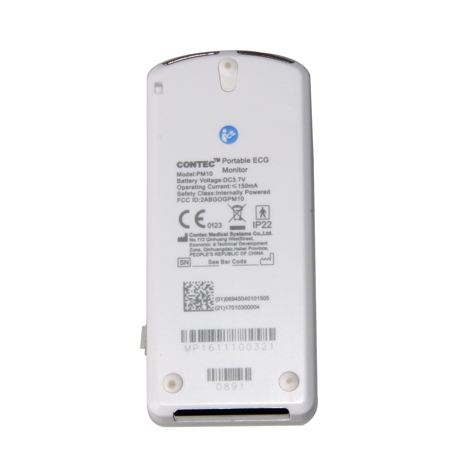 跨境专供PM10手持式心电图机小型监护记录仪10秒快速心率检测仪详情9